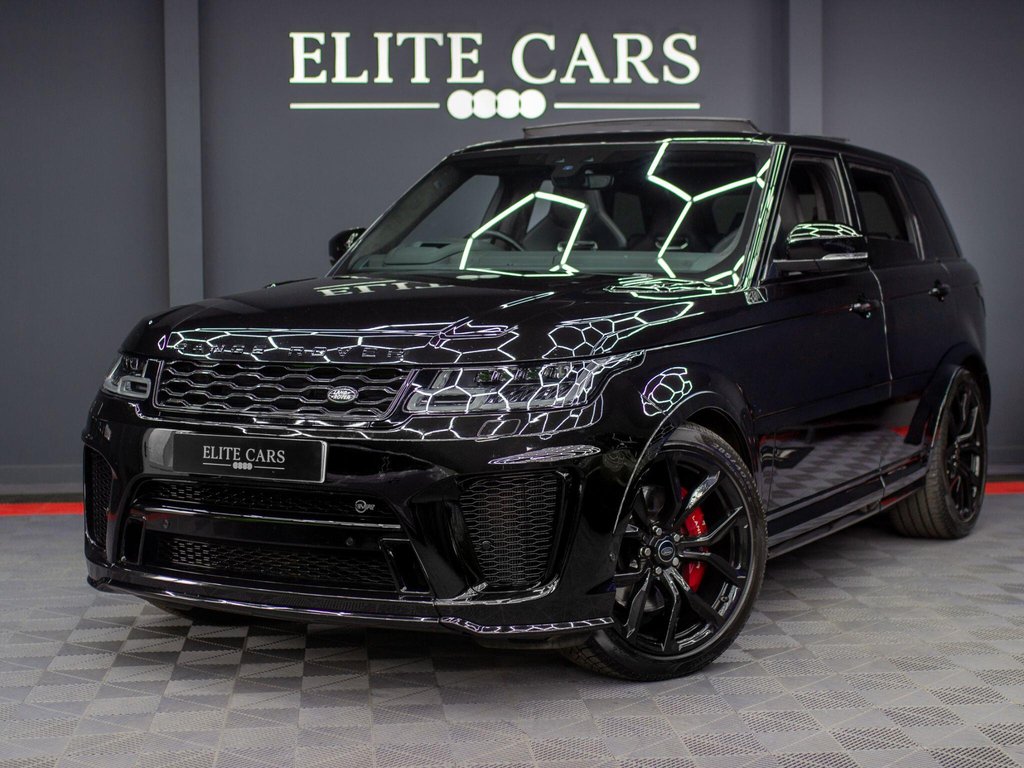 USED 2021 21 LAND ROVER RANGE ROVER SPORT 5.0 P575 V8 SVR Auto 4WD Euro 6 (s/s) 5dr EXHAUST|PANROOF|HUD|SOFT CLOSE