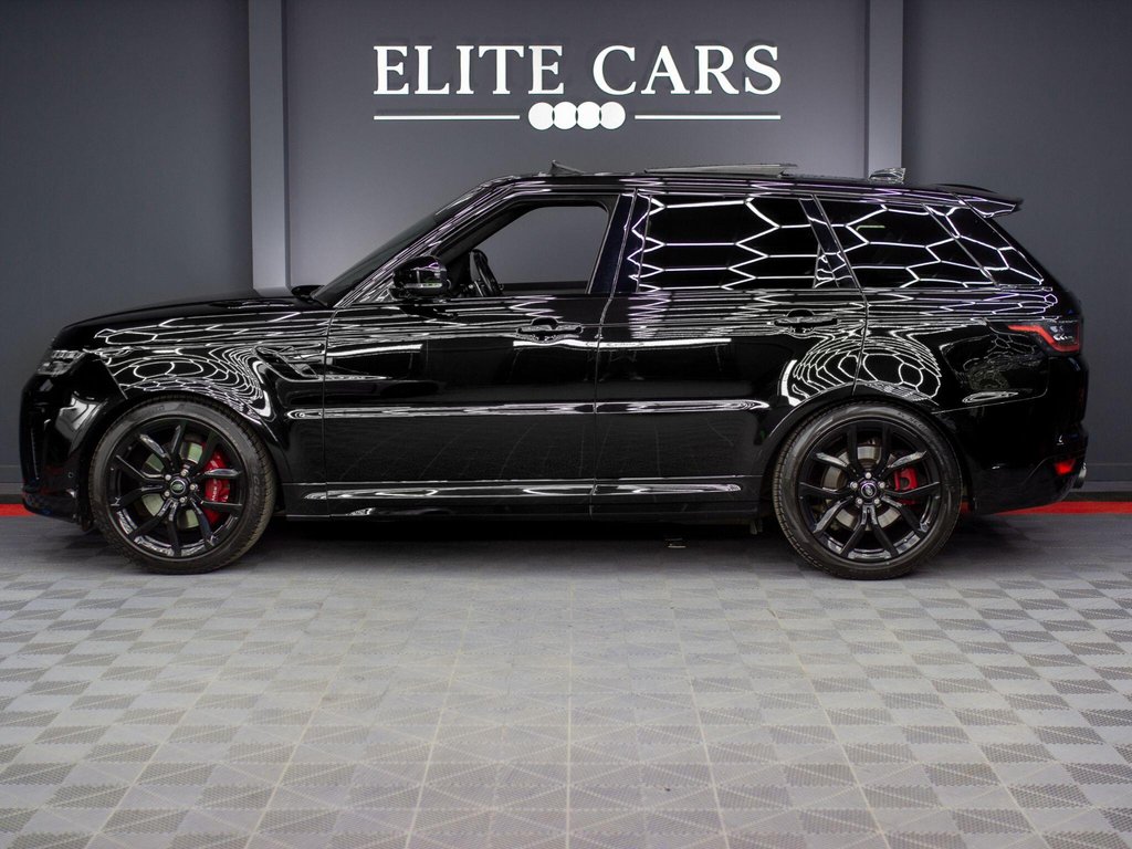 USED 2021 21 LAND ROVER RANGE ROVER SPORT 5.0 P575 V8 SVR Auto 4WD Euro 6 (s/s) 5dr EXHAUST|PANROOF|HUD|SOFT CLOSE