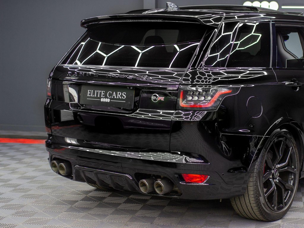 USED 2021 21 LAND ROVER RANGE ROVER SPORT 5.0 P575 V8 SVR Auto 4WD Euro 6 (s/s) 5dr EXHAUST|PANROOF|HUD|SOFT CLOSE