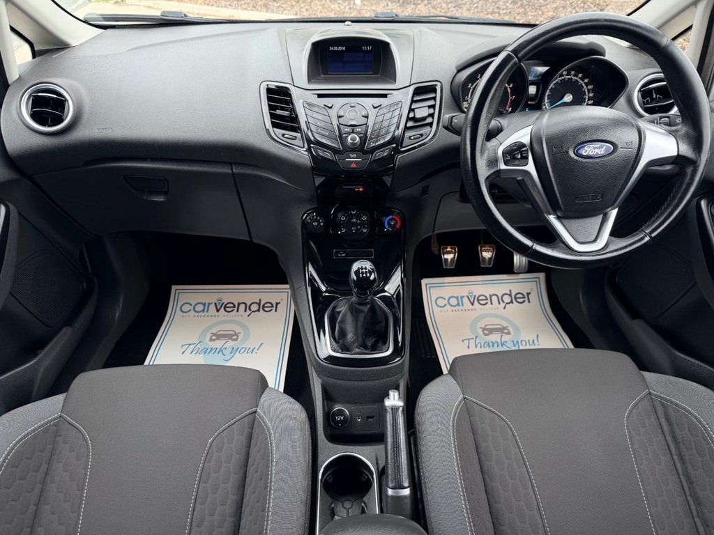 USED 2015 65 FORD FIESTA 1.0T EcoBoost Zetec S Hatchback 3dr Petrol Manual Euro 6 (s/s) (140 ps) 