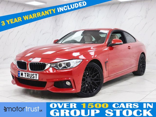View our BMW 4 Series 2.0 420d M Sport Coupe 2dr Diesel Auto Euro 6 (s/s) (190 ps)