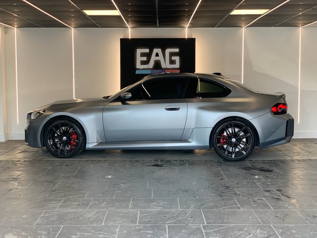 USED 2024 24 BMW M2 3.0 BiTurbo Coupe 2dr Petrol Steptronic Euro 6 (s/s) (460 ps) FROZEN GREY | BMW TRACK PACK