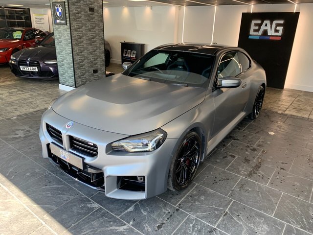 USED 2024 24 BMW M2 3.0 BiTurbo Coupe 2dr Petrol Steptronic Euro 6 (s/s) (460 ps) FROZEN GREY | BMW TRACK PACK
