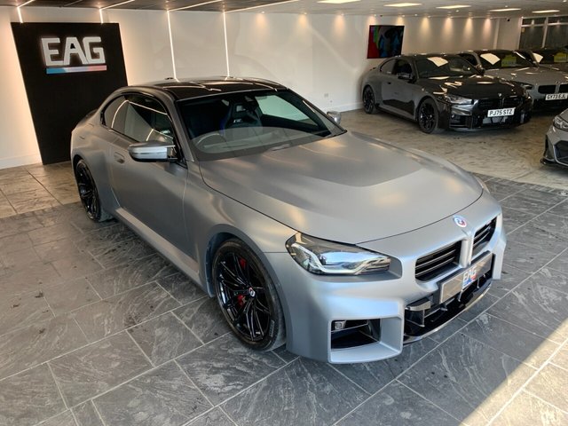 USED 2024 24 BMW M2 3.0 BiTurbo Coupe 2dr Petrol Steptronic Euro 6 (s/s) (460 ps) FROZEN GREY | BMW TRACK PACK