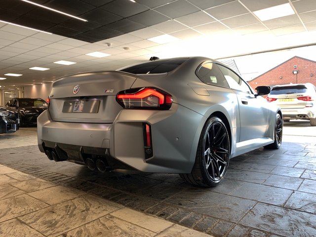 USED 2024 24 BMW M2 3.0 BiTurbo Coupe 2dr Petrol Steptronic Euro 6 (s/s) (460 ps) FROZEN GREY | BMW TRACK PACK