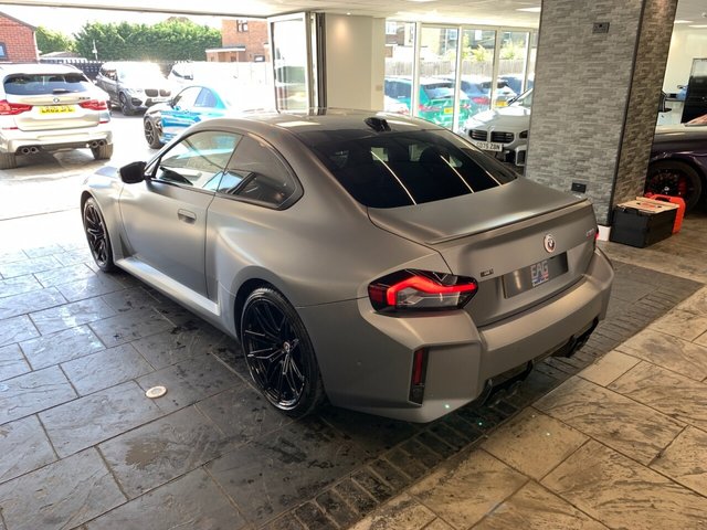 USED 2024 24 BMW M2 3.0 BiTurbo Coupe 2dr Petrol Steptronic Euro 6 (s/s) (460 ps) FROZEN GREY | BMW TRACK PACK