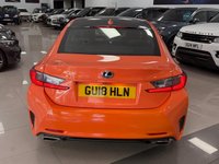 USED 2018 18 LEXUS RC 2.5 300h F Sport Coupe 2dr Petrol Hybrid CVT Euro 6 (s/s) (223 ps) FULL & COMPLETE LEXUS HISTORY & RARE SOLAR FLARE ORANGE METALLIC!