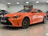 USED 2018 18 LEXUS RC 2.5 300h F Sport Coupe 2dr Petrol Hybrid CVT Euro 6 (s/s) (223 ps) FULL & COMPLETE LEXUS HISTORY & RARE SOLAR FLARE ORANGE METALLIC!