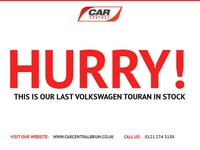 USED 2011 11 VOLKSWAGEN TOURAN 1.6 TDI SE MPV 5dr Diesel Manual Euro 5 (105 ps) 12 MONTH MOT   &  12 WARRANTY