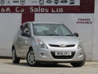 USED 2011 61 HYUNDAI I20 1.2 Classic Hatchback 3dr Petrol Manual Euro 5 (77 bhp) 