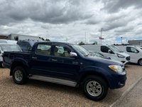 USED 2008 58 TOYOTA HI-LUX TOYOTA  HILUX 3.0 D4D DIESEL PICK UP BLUE NO VAT!!! Excellent Condition NO VAT