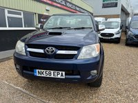 USED 2008 58 TOYOTA HI-LUX TOYOTA  HILUX 3.0 D4D DIESEL PICK UP BLUE NO VAT!!! Excellent Condition NO VAT