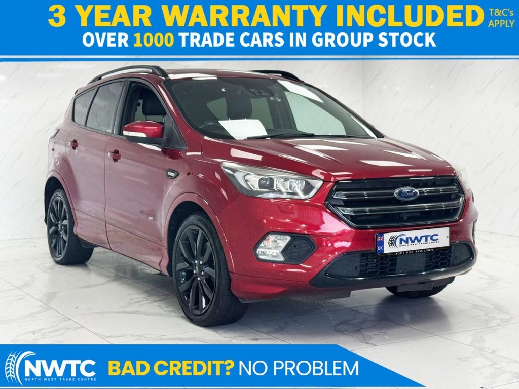 Red 2018 Ford Kuga SUV/Crossover All-wheel drive Automatic