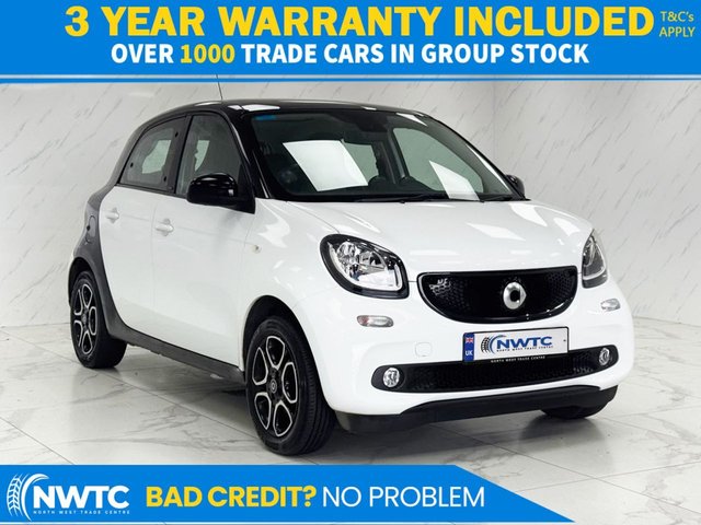 View our Smart Forfour *AUTO!* 1.0 Prime (Premium Plus) Hatchback 5dr Petrol Twinamic Euro 6 (s/s) (71 ps) EXTENSIVE S/H! 2 FORMER OWNERS! 