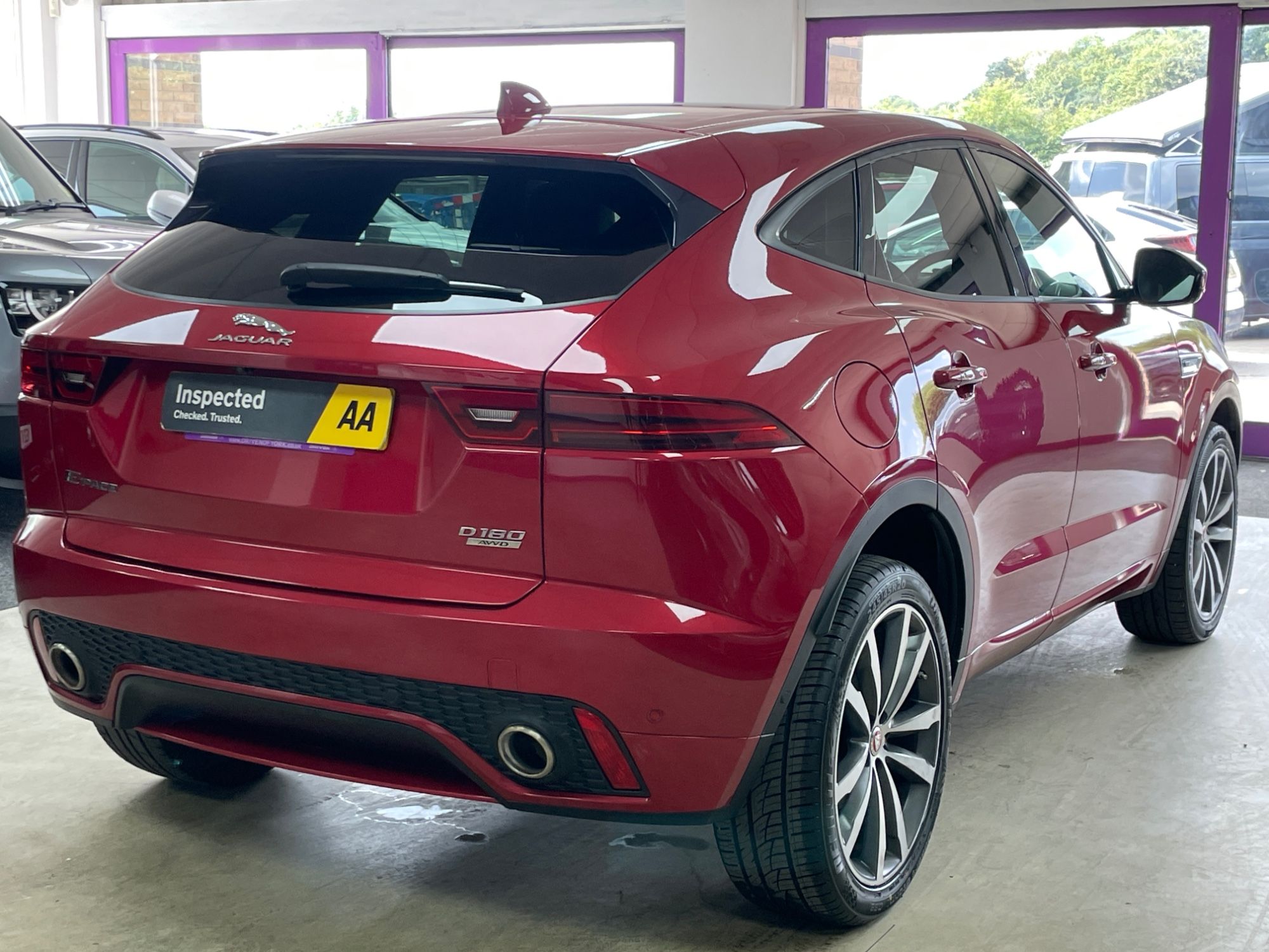 USED 2019 19 JAGUAR E-PACE 2.0 D180 R-Dynamic HSE SUV 5dr Diesel Auto AWD Euro 6 (s/s) (180 ps) 