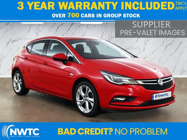 View our Vauxhall Astra 1.0i Turbo ecoFLEX SRi Hatchback 5dr Petrol Manual Euro 6 (s/s) (105 ps)