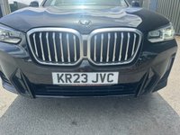 USED 2023 23 BMW X3 2.0 20d MHT M Sport SUV 5dr Diesel Hybrid Auto xDrive Euro 6 (s/s) (190 ps) 1 OWNER+FBMWSH+LEATHER+NAV
