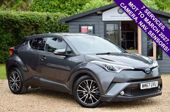 2018 TOYOTA C-HR 1.8 VVT-h Excel SUV 5dr Petrol Hybrid CVT Euro 6 (s/s) (122 ps) &pound;12995.00