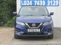 USED 2018 68 NISSAN QASHQAI 1.5 dCi Acenta Premium SUV 5dr Diesel Manual Euro 6 (s/s) (115 ps) SAT NAV, FSH X7 SERVICES.