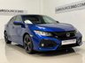 USED 2017 67 HONDA CIVIC 1.0 VTEC Turbo SR Hatchback 5dr Petrol CVT Euro 6 (s/s) (129 ps) 