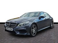 USED 2015 65 MERCEDES-BENZ E-CLASS 2.1 E220 BlueTEC AMG Night Edition (Premium) Saloon 4dr Diesel G-Tronic+ Euro 6 (s/s) (177 ps) 6 months warranty, &pound;1000 per claim
