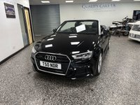 USED 2018 T AUDI A3 CABRIOLET 2.0 TFSI S line Convertible 2dr Petrol S Tronic quattro Euro 6 (s/s) (190 ps) 
