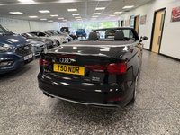 USED 2018 T AUDI A3 CABRIOLET 2.0 TFSI S line Convertible 2dr Petrol S Tronic quattro Euro 6 (s/s) (190 ps) 
