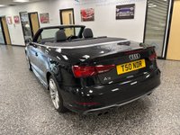 USED 2018 T AUDI A3 CABRIOLET 2.0 TFSI S line Convertible 2dr Petrol S Tronic quattro Euro 6 (s/s) (190 ps) 