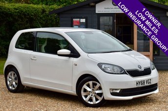 2018 SKODA CITIGO 1.0 MPI GreenTech SE L Hatchback 3dr Petrol Manual Euro 6 (s/s) (60 ps) £6995.00