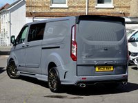 USED 2021 13 FORD TRANSIT CUSTOM 2.0 320 EcoBlue Limited  MS-RT Crew Van Double Cab 5dr Diesel Auto L2 H1 Euro 6 (s/s) (185 ps) Rare LWB MS-RT | Plus Vat