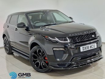 2018 LAND ROVER RANGE ROVER EVOQUE 2.0 Si4 HSE Dynamic Santorini Black SUV 5dr Petrol Auto 4WD Euro 6 (s/s) (240 ps) £17738.00