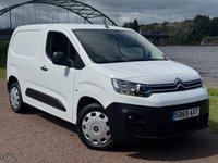 USED 2020 69 CITROEN BERLINGO 1.5 BlueHDi 1000 Enterprise M Panel Van 5dr Diesel Manual SWB Euro 6 (s/s) (100 ps) ***PLY LINED***