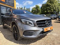 USED 2017 67 MERCEDES-BENZ GLA220 2.1 GLA220d AMG Line (Premium Plus) SUV 5dr Diesel 7G-DCT 4MATIC Euro 6 (s/s) (177 ps) HUGE SPEC + AMG LINE PREMIUM PLUS + TWIN PANORAMIC ROOF + NIGHT PACKAGE + REVERSE CAMERA + FINISHED IN MOUNTAIN GREY WITH ALCANTARA AND LEATHER SEATS WITH RED STITCHING + 19" MULTISPOKE AMG LINE ALLOYS IN BLACK + HEATED ELECTRIC MEMORY SEATS + BLUETOOTH + DAB RADIO
