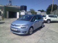 USED 2014 64 CITROEN GRAND C4 PICASSO 1.6 e-HDi Airdream Exclusive+ MPV 5dr Diesel Manual Euro 5 (s/s) (115 ps) 2 KEYS+OVER 50 CARS IN STOCK