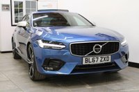 USED 2017 67 VOLVO S90 2.0 D4 R-Design Pro Saloon 4dr Diesel Auto Euro 6 (s/s) (190 ps) XENIUM, 360CAM, INTEL SURROUND