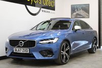 USED 2017 67 VOLVO S90 2.0 D4 R-Design Pro Saloon 4dr Diesel Auto Euro 6 (s/s) (190 ps) XENIUM, 360CAM, INTEL SURROUND