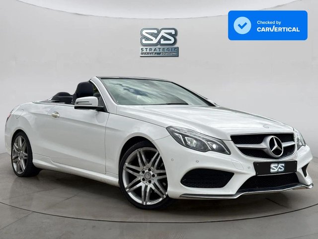 View our Mercedes-Benz E-Class 2.1 E220 BlueTEC AMG Line Cabriolet 2dr Diesel G-Tronic+ Euro 6 (s/s) (177 ps)