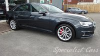 USED 2019 19 AUDI A4 2.0 TDI 40 Sport Saloon 4dr Diesel S Tronic quattro Euro 6 (s/s) (190 ps) 