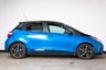 USED 2017 17 TOYOTA YARIS 1.5 VVT-h Blue Bi-Tone Hatchback 5dr Petrol Hybrid E-CVT Euro 6 (s/s) (100 ps) 