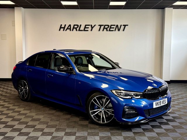 2019 19 BMW 3 SERIES 2.0 330i M Sport Saloon 4dr Petrol Auto Euro 6 (s/s) (258 ps) 10K OPTIONAL EXTRAS! FULL BMW HISTORY, SUNROOF, TECHNOLOGY PACK, COMFORT PACK, PRO PACK, M SPORT PLUS PACK, HEADS UP DISPLAY, HARMAN/KARDON SOUND, HEATED STEERING WHEEL, 360 CAMERA, WIRELESS CARPLAY, WIRELESS CHARGING, 19'' M SPORT ALLOYS, CRUISE CONTROL, COMFORT ACCESS & SO MUCH MORE!
