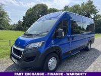 USED 2020 70 PEUGEOT BOXER  2.0 Blue Hdi 435 3.5t. L3 H2 17 Seater Minibus, Air Con, Euro 6, 130Bhp FREE Delivery |  Finance | Part Ex