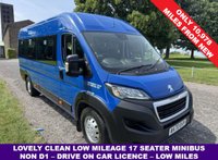 USED 2020 70 PEUGEOT BOXER  2.0 Blue Hdi 435 3.5t. L3 H2 17 Seater Minibus, Air Con, Euro 6, 130Bhp FREE Delivery |  Finance | Part Ex