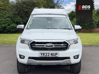 USED 2022 22 FORD RANGER 2.0 EcoBlue Limited Pickup Super Cab 4WD Euro 6 (s/s) 4dr 1 OWNER! REVERSE CAM! SATNAV