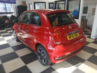 USED 2016 16 FIAT 500 1.2 S Hatchback 3dr Petrol Manual Euro 6 (s/s) (69 bhp) PART LEATHER! REAR SENSORS!