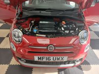 USED 2016 16 FIAT 500 1.2 S Hatchback 3dr Petrol Manual Euro 6 (s/s) (69 bhp) PART LEATHER! REAR SENSORS!