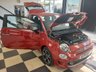 USED 2016 16 FIAT 500 1.2 S Hatchback 3dr Petrol Manual Euro 6 (s/s) (69 bhp) PART LEATHER! REAR SENSORS!