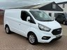 USED 2021 21 FORD TRANSIT CUSTOM 2.0 280 EcoBlue Limited Panel Van 5dr Diesel Manual L1 H1 Euro 6 (s/s) (130 ps) 