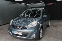 USED 2015 65 NISSAN MICRA 1.2 Acenta Hatchback 5dr Petrol CVT Euro 5 (80 ps) LOW MILES -2 KEYS