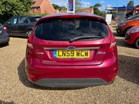 USED 2009 59 FORD FIESTA 1.6 TDCi Titanium Hatchback 5dr Diesel Manual (110 g/km, 89 bhp) 