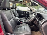 USED 2015 15 NISSAN QASHQAI 1.5 dCi Tekna SUV 5 Door Diesel Manual Red 2WD Low Tax +HEATED LEATHER+REVERSE CAM+SENSORS